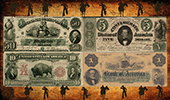 این تصویر قانون ضرب سکه در سال 1792 را نشان می دهد که دلار آمریکا را به عنوان واحد پول رسمی کشور تعیین کرد.