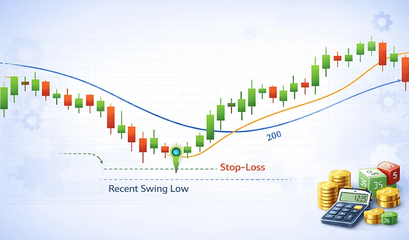 simple moving‑average pullback strategy