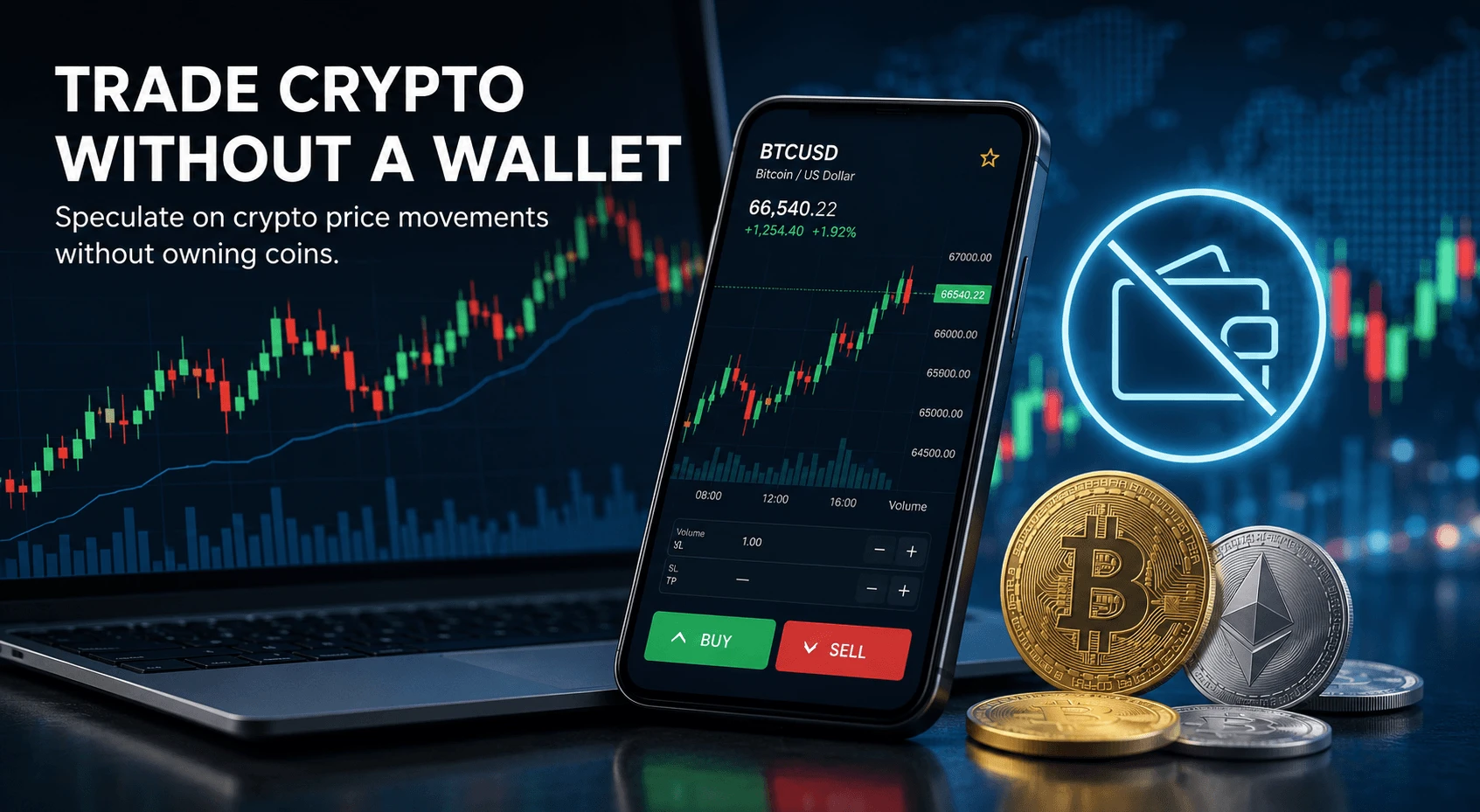 Trading Bitcoin Without a Wallet